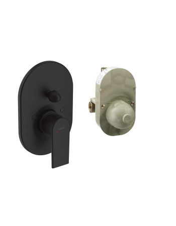 Змішувач прихованого монтажу для ванни з прихованою частиною hansgrohe Vernis Shape, 71472670