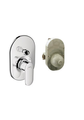Змішувач прихованого монтажу для ванни з прихованою частиною hansgrohe Vernis Blend, 71473000