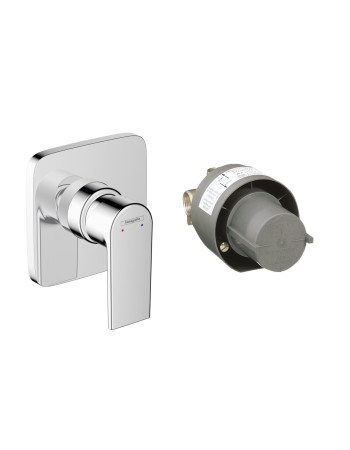 Змішувач прихованого монтажу для душу з прихованою частиною hansgrohe Vernis Shape, 71662000