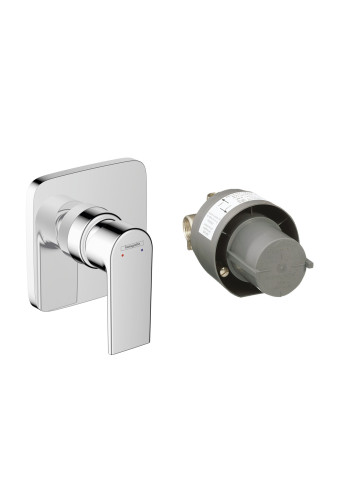 Змішувач прихованого монтажу для душу з прихованою частиною hansgrohe Vernis Shape, 71662000