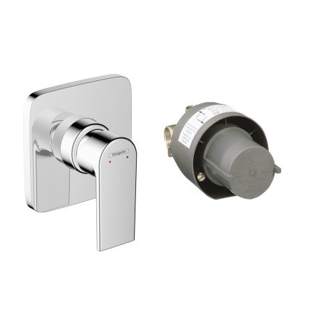 Змішувач прихованого монтажу для душу з прихованою частиною hansgrohe Vernis Shape, 71662000