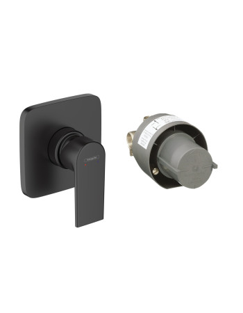 Змішувач прихованого монтажу для душу з прихованою частиною hansgrohe Vernis Shape, 71662670
