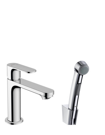 Змішувача для раковини з гігієнічним душем hansgrohe Rebris S, 72215000