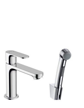 Змішувача для раковини з гігієнічним душем hansgrohe Rebris S, 72215000