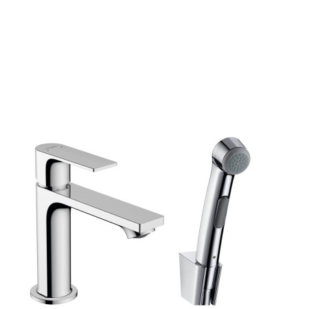 Комплект змішувача для раковини й гігієнічного душу hansgrohe Rebris E, 72216000