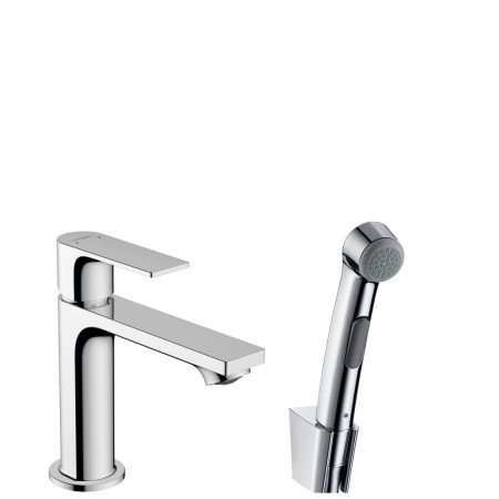 Комплект змішувача для раковини й гігієнічного душу hansgrohe Rebris E, 72216000