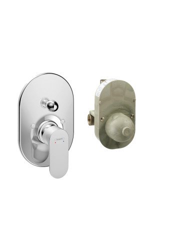 Змішувач прихованого монтажу для ванни з прихованою частиною hansgrohe Rebris S, 72448000