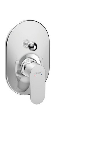 Змішувач прихованого монтажу для ванни без прихованої частини hansgrohe Rebris S, 72449000