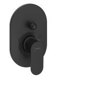 Змішувач прихованого монтажу для ванни без прихованої частини hansgrohe Rebris S, 72449670