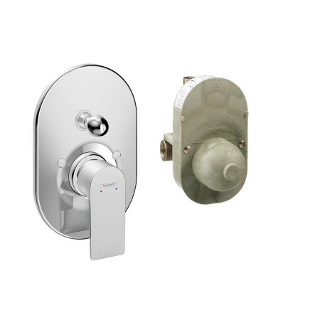 Змішувач прихованого монтажу для ванни з прихованою частиною hansgrohe Rebris E, 72458000