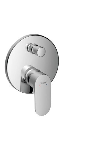Змішувач прихованого монтажу для ванни без прихованої частини hansgrohe Rebris S, 72466000