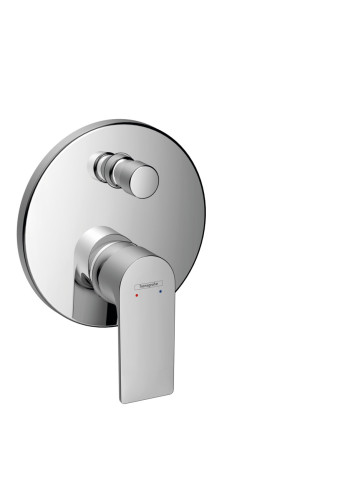 Змішувач прихованого монтажу для ванни без прихованої частини hansgrohe Rebris E, 72468000