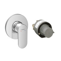 Змішувач прихованого монтажу для душу з прихованою частиною hansgrohe Rebris S, 72648000