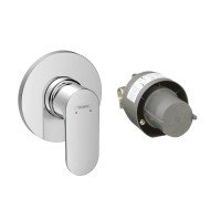 Змішувач прихованого монтажу для душу з прихованою частиною hansgrohe Rebris S, 72648000