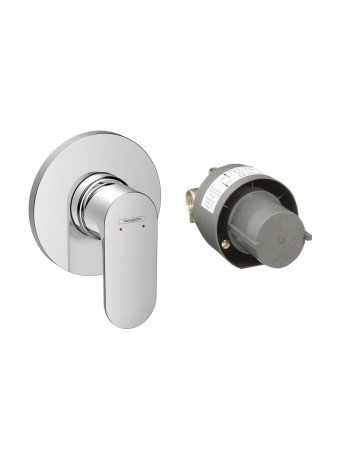Змішувач прихованого монтажу для душу з прихованою частиною hansgrohe Rebris S, 72648000