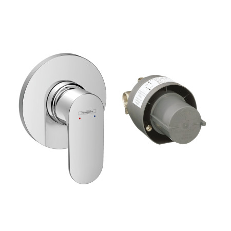 Змішувач прихованого монтажу для душу з прихованою частиною hansgrohe Rebris S, 72648000