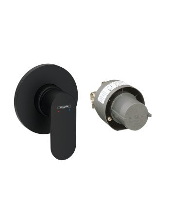 Змішувач прихованого монтажу для душу з прихованою частиною hansgrohe Rebris S, 72648670