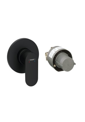 Змішувач прихованого монтажу для душу з прихованою частиною hansgrohe Rebris S, 72648670