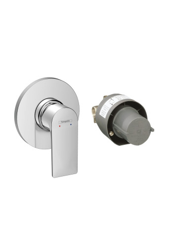 Змішувач прихованого монтажу для душу з прихованою частиною hansgrohe Rebris E, 72658000