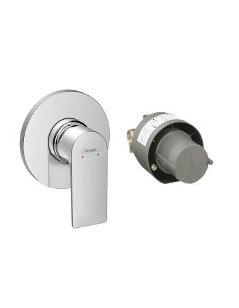 Змішувач прихованого монтажу для душу з прихованою частиною hansgrohe Rebris E, 72658000