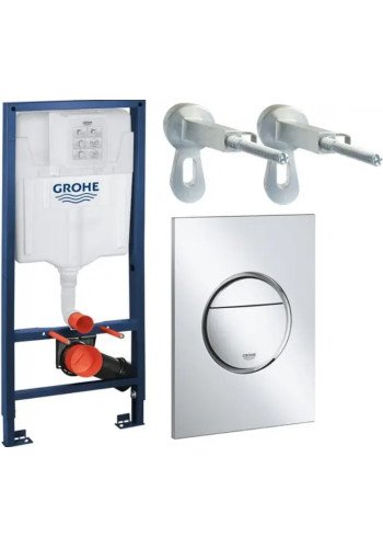 Інсталяція для унітаза 3 в 1 Grohe Rapid SL 39581000 Інсталяція для унітаза 3 в 1 Grohe Rapid SL 39581000